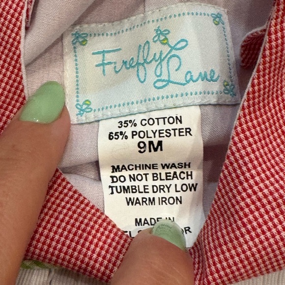 Firefly Lane Smocked Jon Jon Christmas Santa Alligator Florida Gator - Picture 4 of 6